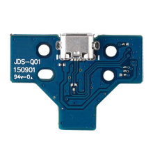 PlayStation 4 Controllers USB Charging Port Board W/ 14 Pin Flex Cable (Version 1: JDS-001)
