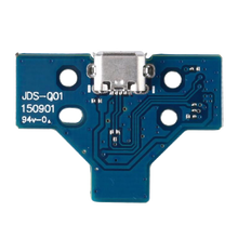 PlayStation 4 Controllers USB Charging Port Board W/ 14 Pin Flex Cable (Version 1: JDS-001)
