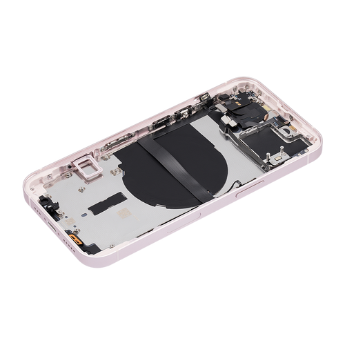 iPhone 13 Back Housing w/Small Components Pre-Installed (No Logo)
