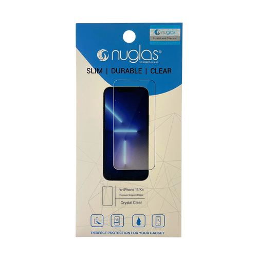 iPhone 11 / XR Nuglas 2.5D Tempered Glass Protection Screen