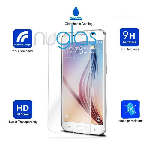 Samsung Galaxy S6 Nuglas 2.5D Tempered Glass Protection Screen