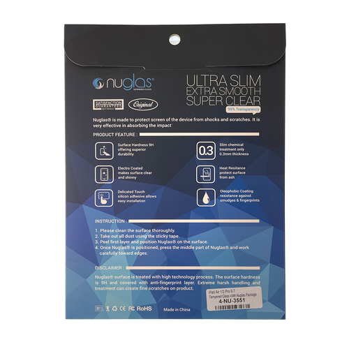 iPad Pro 9.7 / iPad 5 / iPad 5 / iPad 6 2.5D Tempered Glass Protection Screen