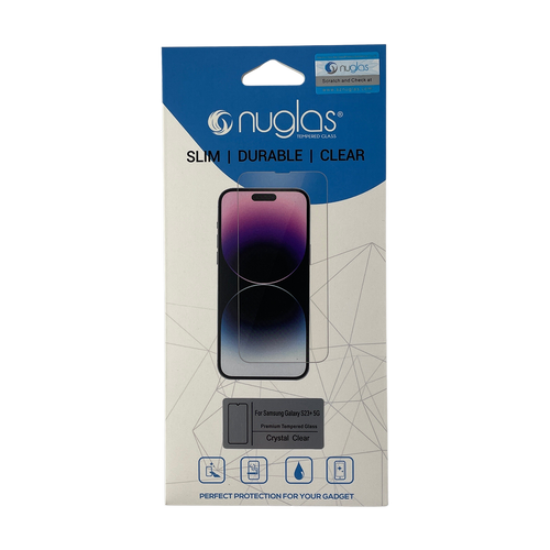 Samsung Galaxy S23 Plus NuGlas Clear Tempered Glass Screen Protector