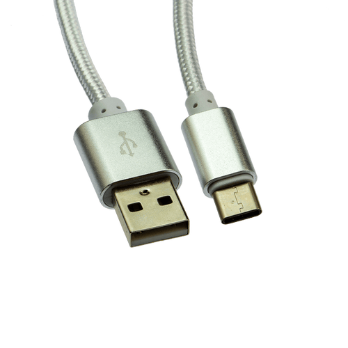 USB-C Braided Charge and Sync Cable
