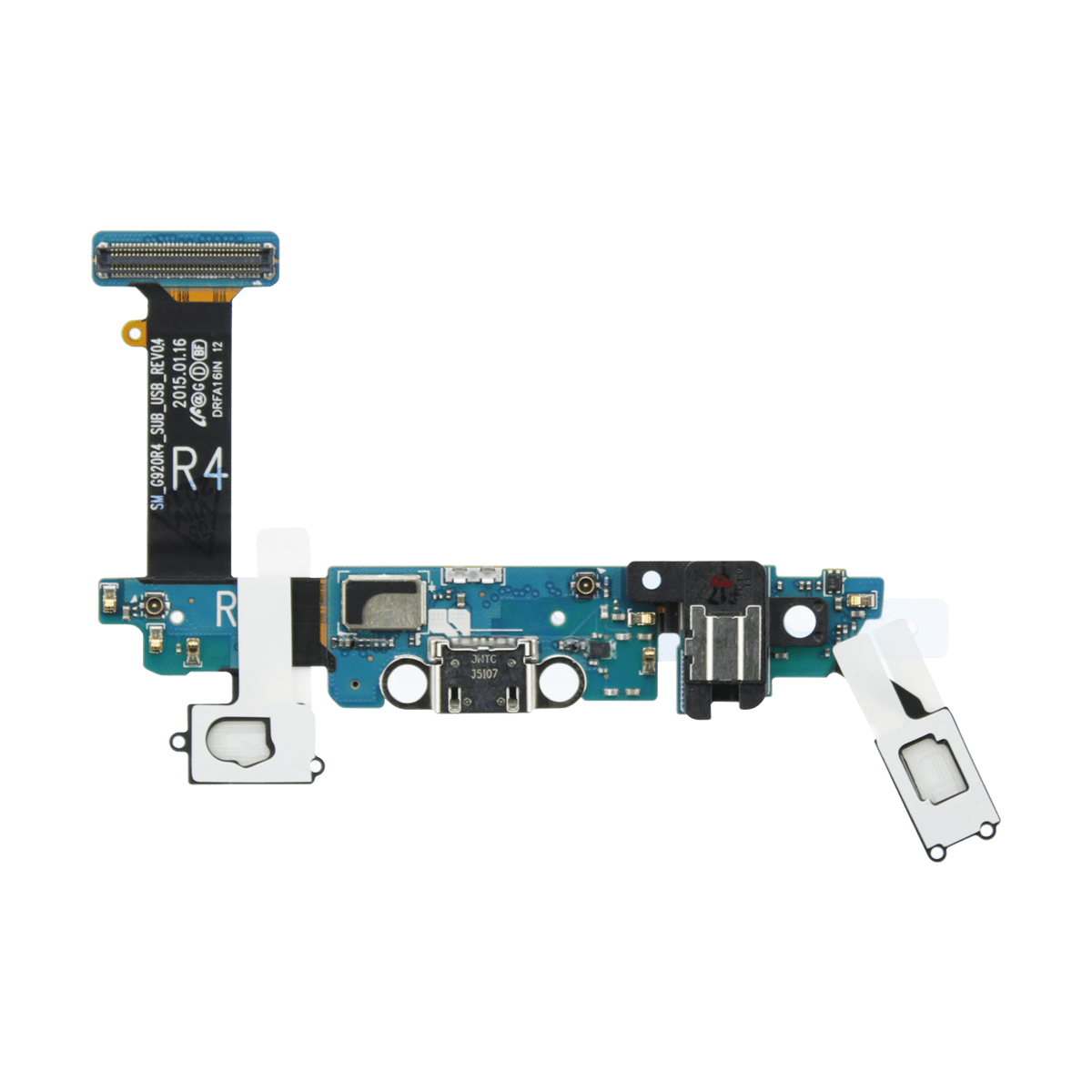 Samsung Galaxy S6 G920R4 Dock Port and Headphone Jack Assembly