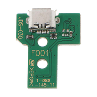 PlayStation 4 Controllers USB Charging Port Board W/ 12Pin Flex Cable (Version 3: JDS-030)
