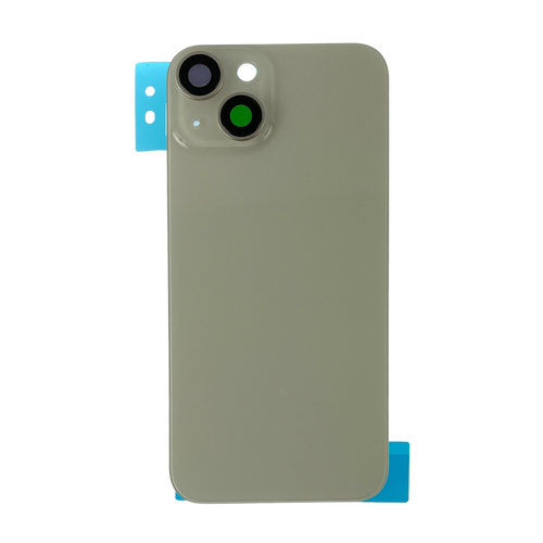 iPhone 14 Back Glass with Steel Plate / Magnet / Adhesive (No Logo)