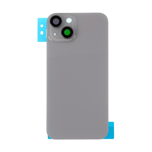 iPhone 14 Back Glass with Steel Plate / Magnet / Adhesive (No Logo)