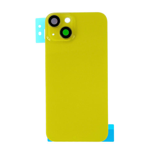 iPhone 14 Back Glass with Steel Plate / Magnet / Adhesive (No Logo)