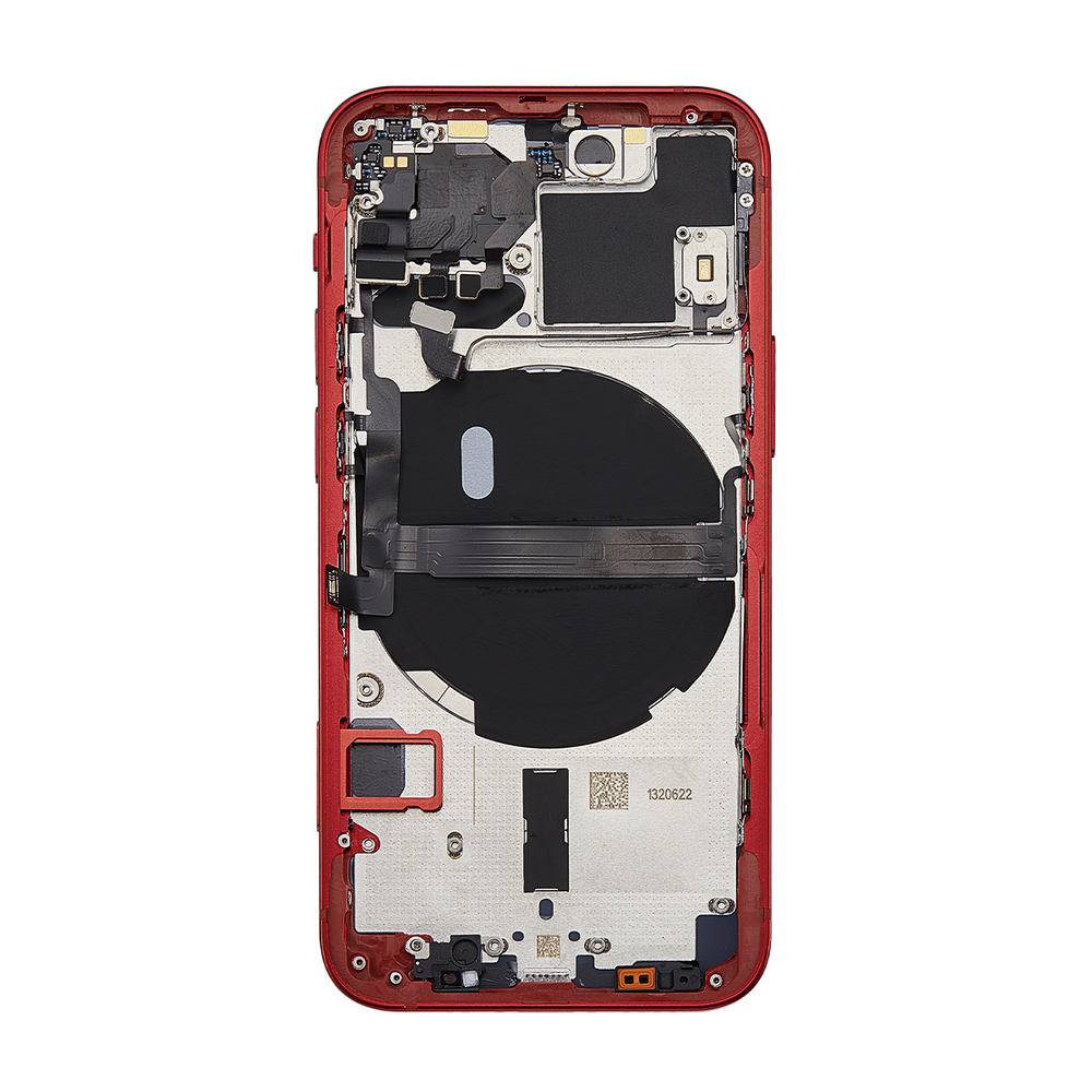 iPhone 13 Mini Back Housing w/ Small Components Pre-Installed (No iPhone 13 Mini Back Housing w/ Small Components Pre-Installed (No