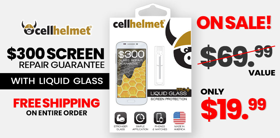 Cellhemet $300 Glass Breakage Coverage for Phones banner