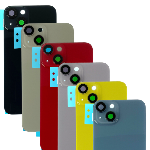 iPhone 14 Plus Back Glass with Steel Plate / Magnet / Adhesive (No Logo)