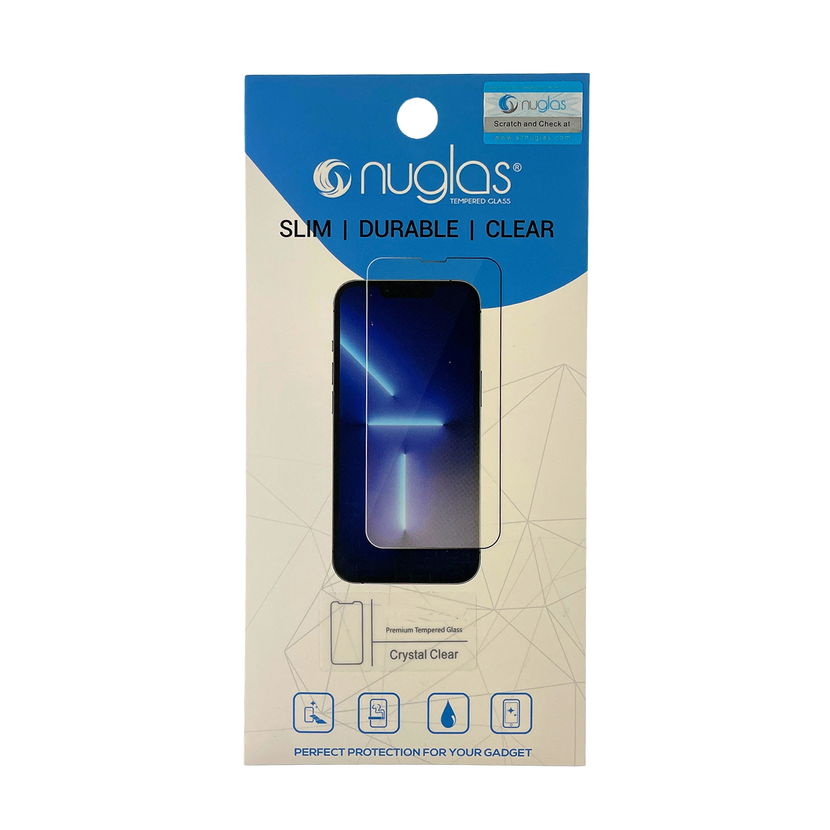 iPhone 15 Plus / iPhone 15 Pro Max NuGlas Tempered Glass Screen Protector