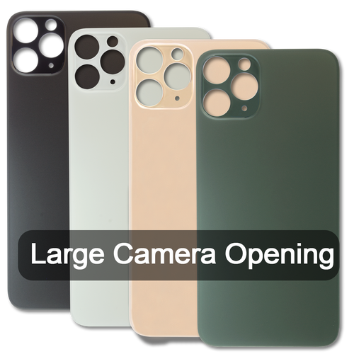 iPhone 11 Pro Max Rear Glass Cover Replacement with Large Camera Opening