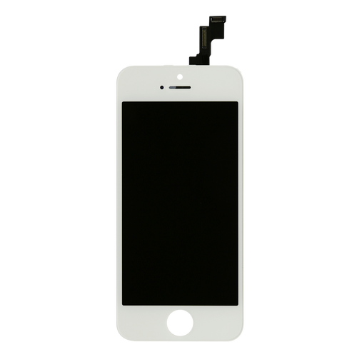 For Apple iPhone 4S LCD Screen and Digitizer Assembly with Frame  Replacement - White - Grade S