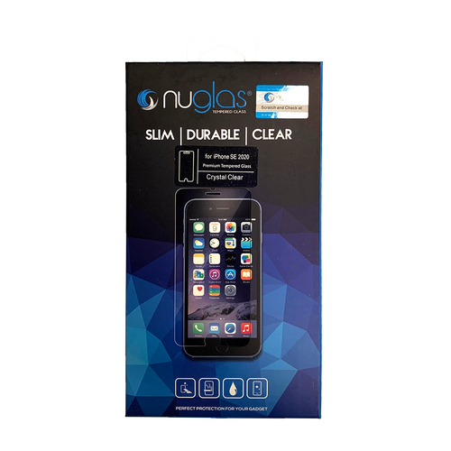 iPhone SE (2020) Nuglas 2.5D Tempered Glass Screen Protector