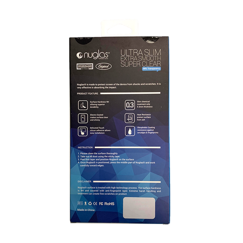 iPhone SE (2020) Nuglas 2.5D Tempered Glass Screen Protector