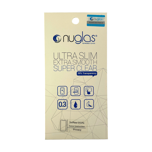 iPhone 13 / iPhone 13 Pro / 14 NuGlas Tempered Glass Screen Protector