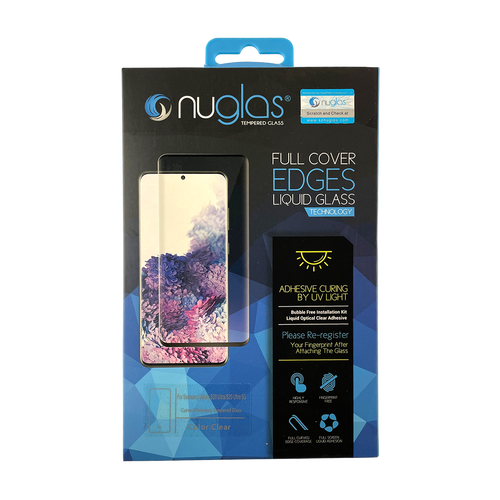 Samsung Galaxy S20 Ultra NuGlas Tempered Glass Protector with UV Glue