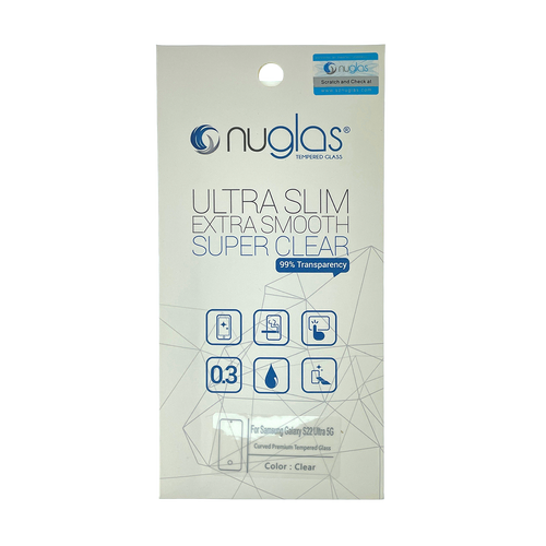 Samsung S22 Ultra NuGlas Clear Tempered Glass Screen Protector