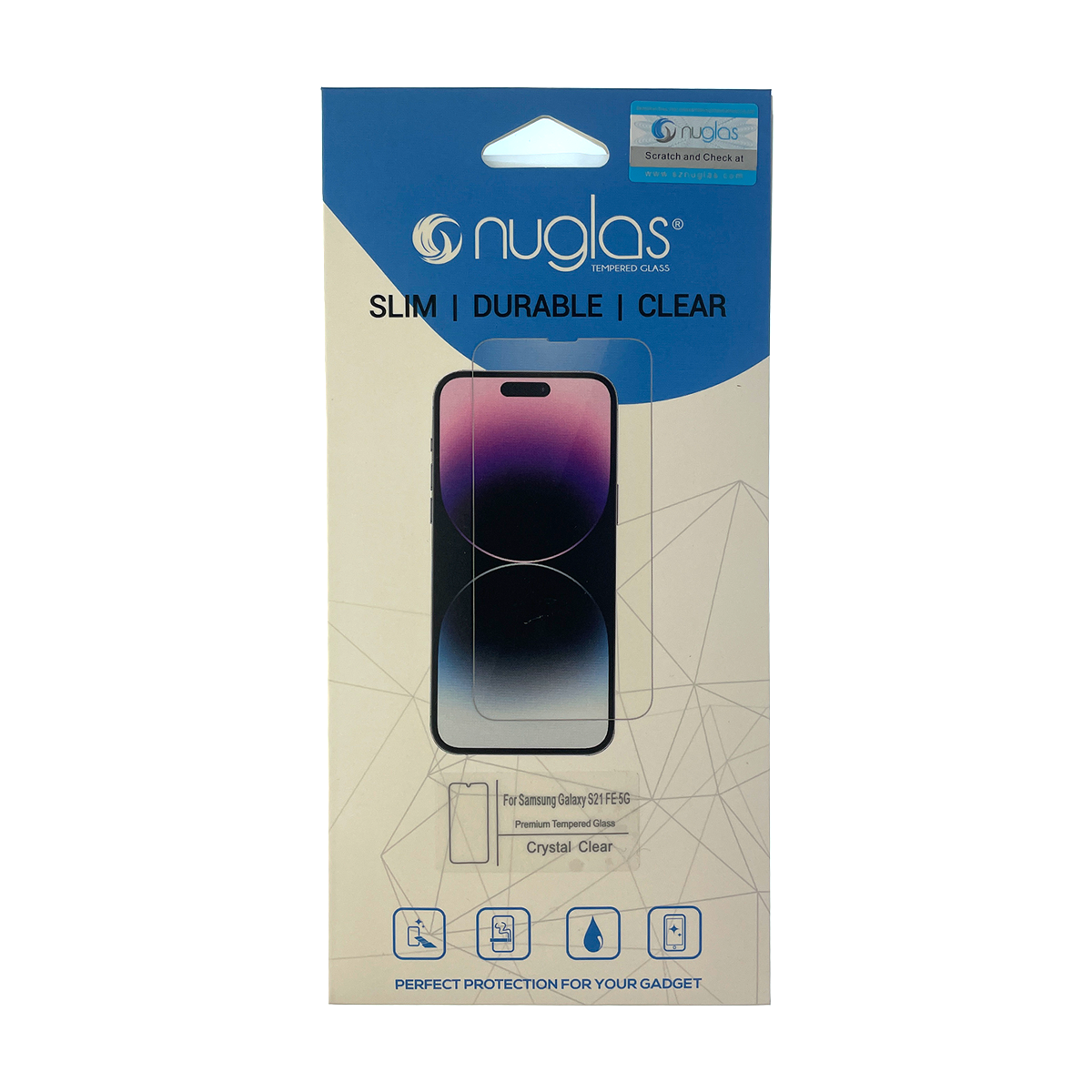 Samsung Galaxy S20 FE NuGlas Tempered Glass Screen Protector