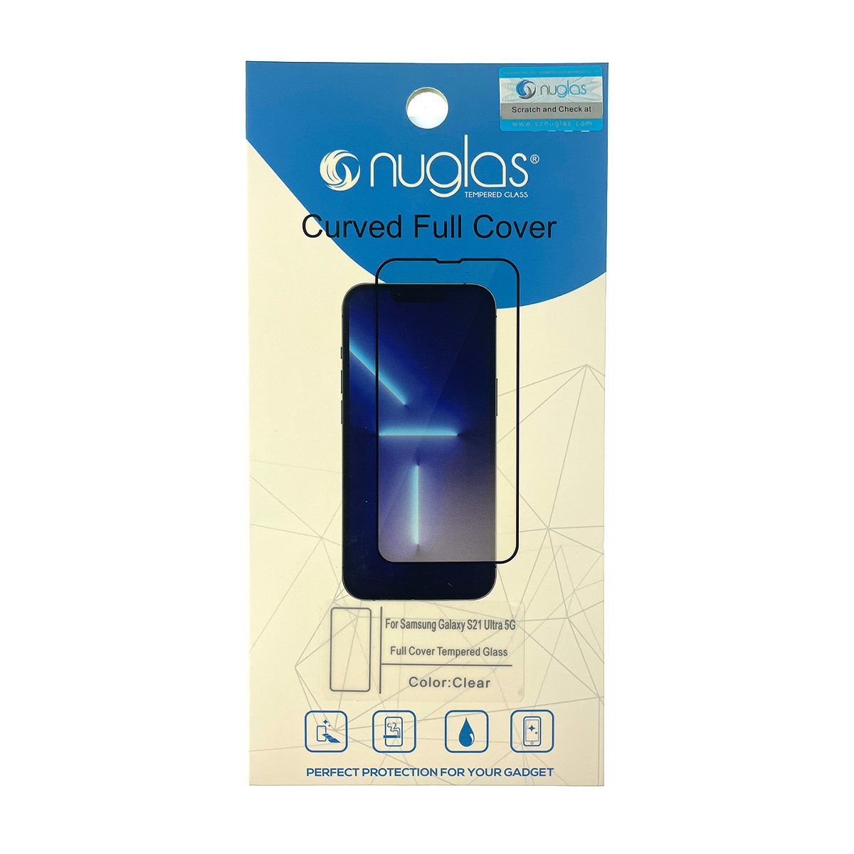 Samsung Galaxy S21 Ultra NuGlas Tempered Glass Protector