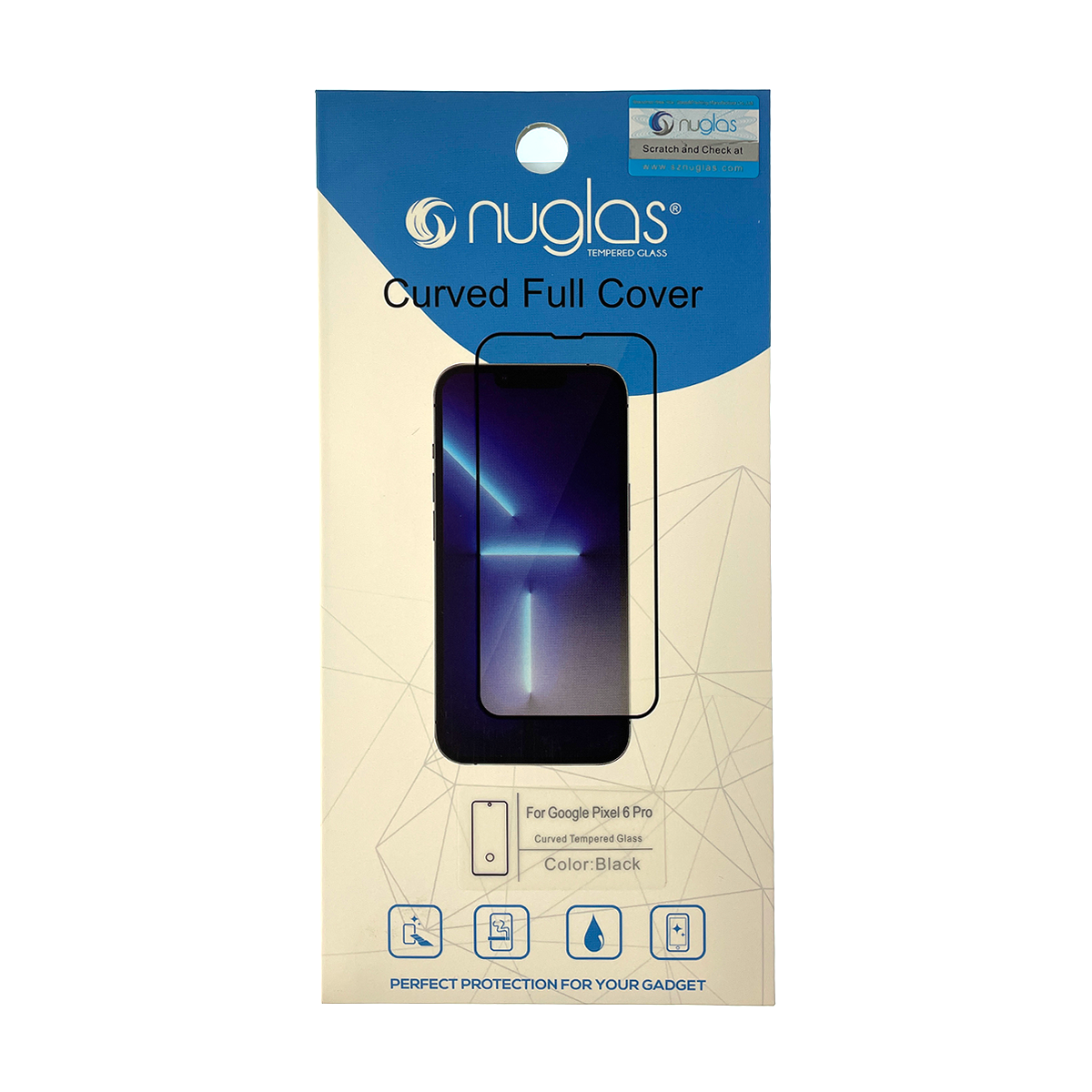 Google Pixel 6 Pro NuGlas Tempered Glass Screen Protector