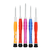 Torx Screwdriver Set - T6, T5, T4, T3, T2