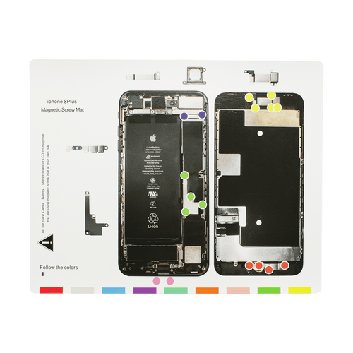 iPhone 8 Plus Magnetic Screw Mat for Professionals