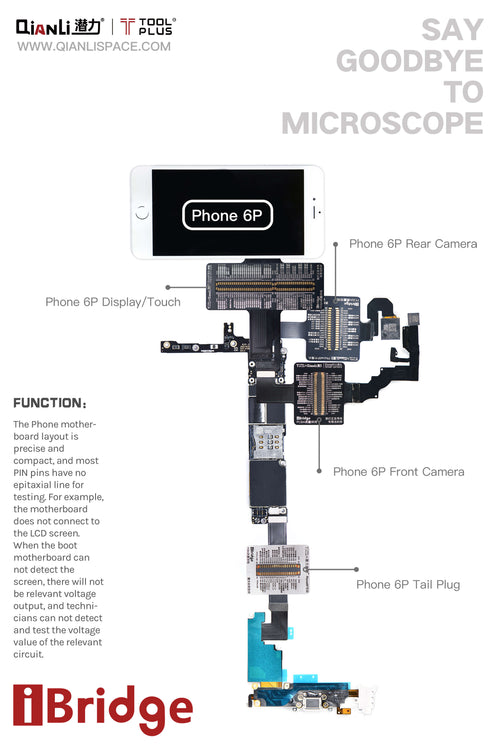 QianLi iBridge Logic Board Diagnostic Cables for iPhone