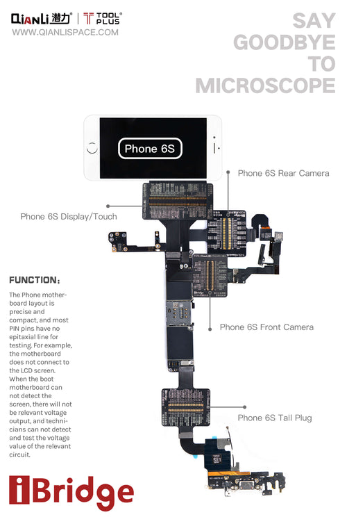 QianLi iBridge Logic Board Diagnostic Cables for iPhone