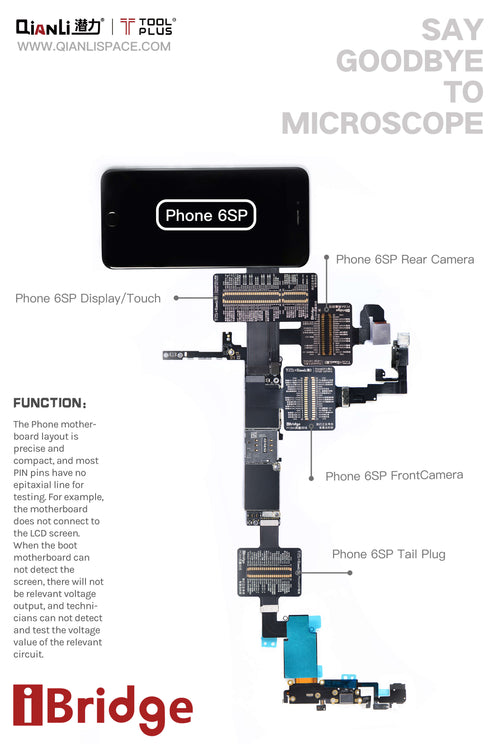 QianLi iBridge Logic Board Diagnostic Cables for iPhone