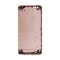 moex Cover in Silicone Compatibile con iPhone 6s Plus / 6 Plus | Effetto Alluminio Spazzolato, Oro
