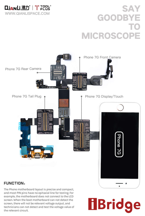 QianLi iBridge Logic Board Diagnostic Cables for iPhone