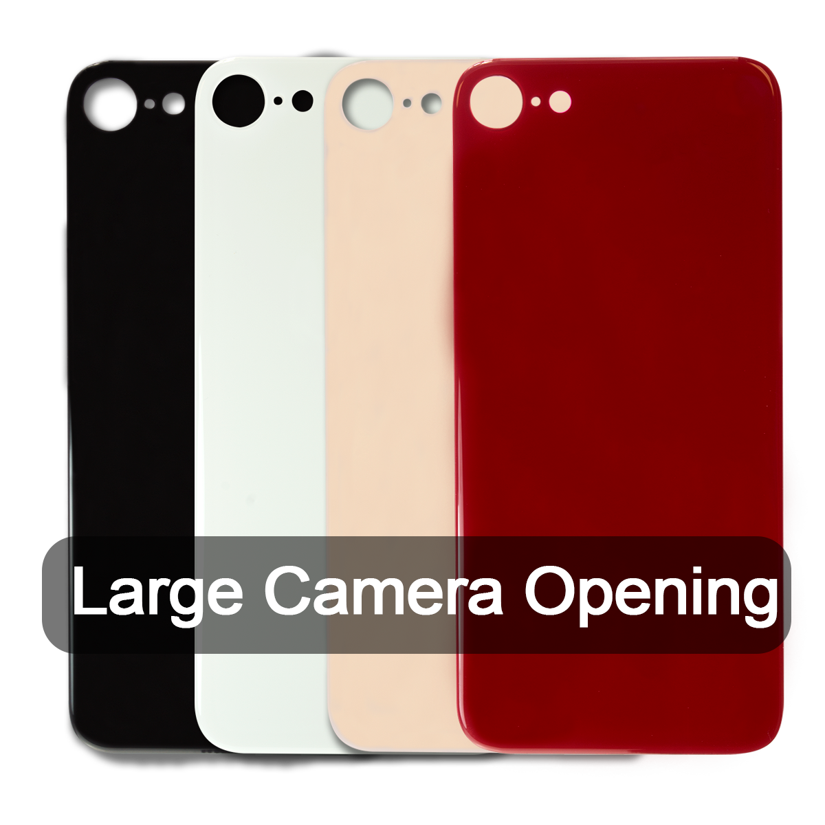 iPhone 8 Rear Glass Cover Replacement with Large Camera Opening