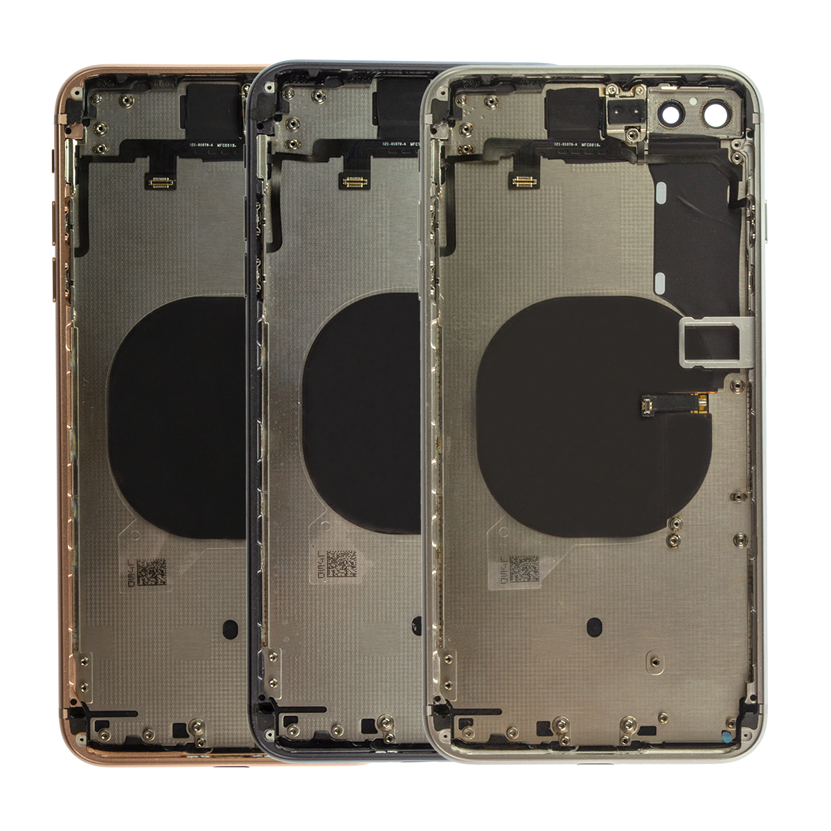 iPhone 8 Plus Glass Back Cover and Housing with Pre-installed Small Components