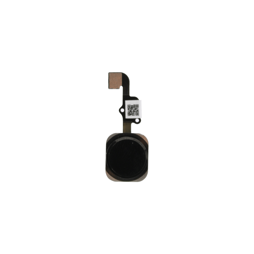 Bouton Home Complet Pour IPhone 6S/6S Plus - Noir Et Blanc Avec Joint - Kit De Rechange - Neuf