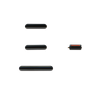 iPhone 11 Pro / 11 Pro Max Power and Volume Button Replacement Set