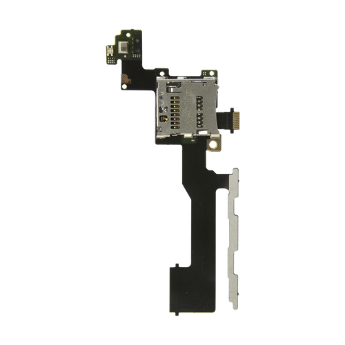 HTC One M9 Power & Volume Buttons Flex Cable with microSD Card Slot