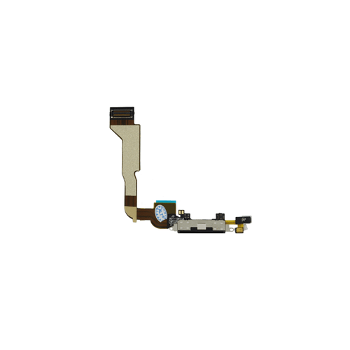 iPhone 4 Dock Port Connector Flex Cable - Black (CDMA)