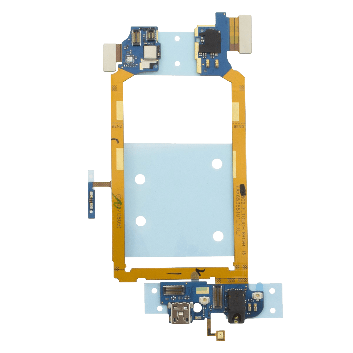 LG G2 D802 D805 Dock Port & Headphone Jack Assembly