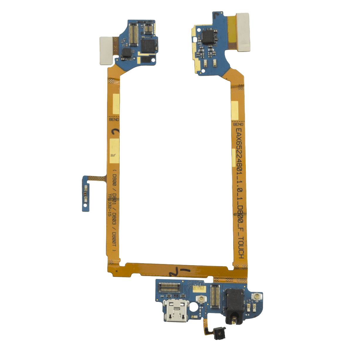 LG G2 D800 D801 Dock Port & Headphone Jack Assembly
