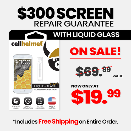 Cellhemet $300 Glass Breakage Coverage for Phones