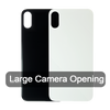 iPhone X Rear Case Glass Replacement with Large Camera Opening