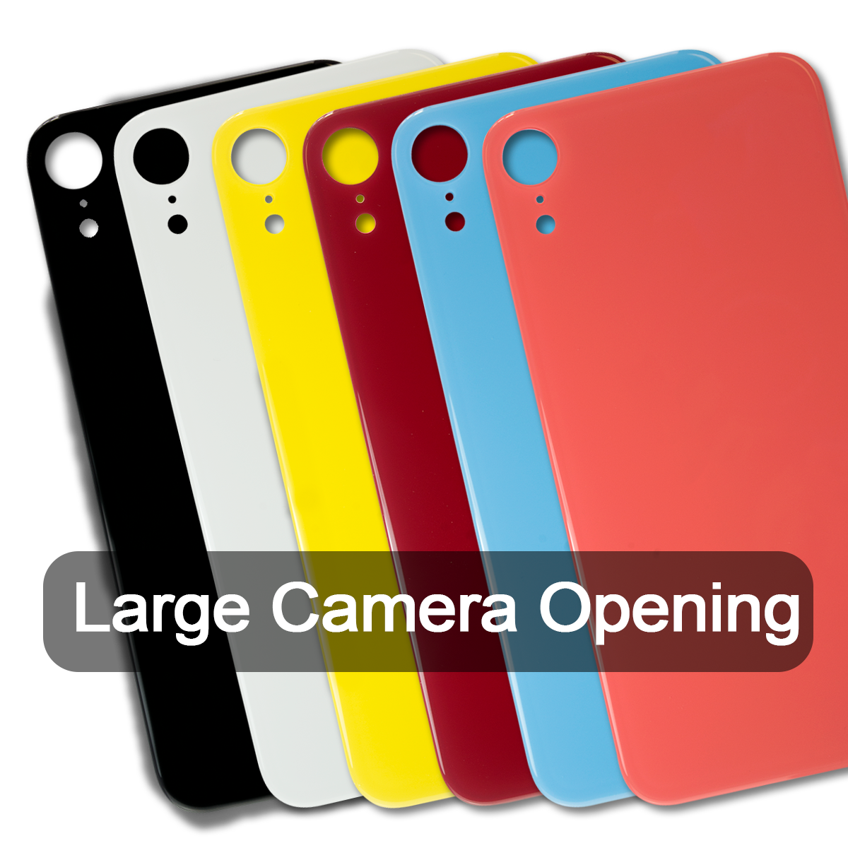 iPhone XR Back Cover with Large Camera Opening