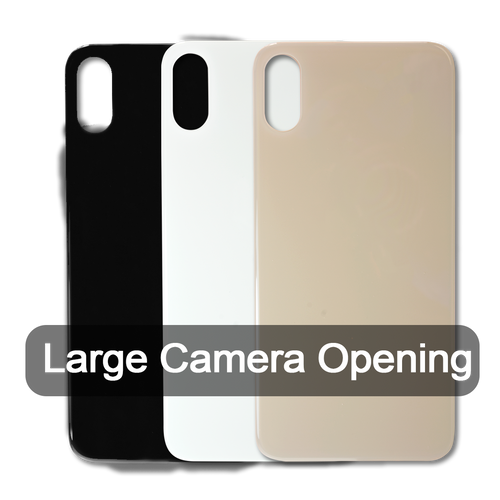 iPhone XS Max Rear Glass Cover Replacement with Large Camera Opening