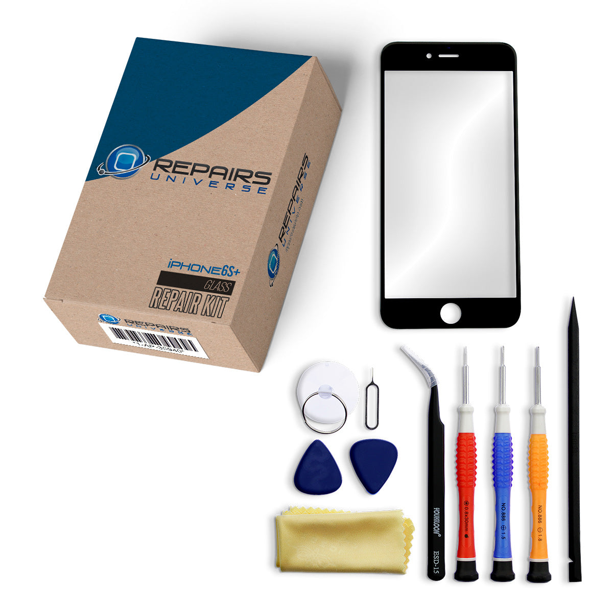 iPhone 6s Plus Glass Only + Complete Repair Kit