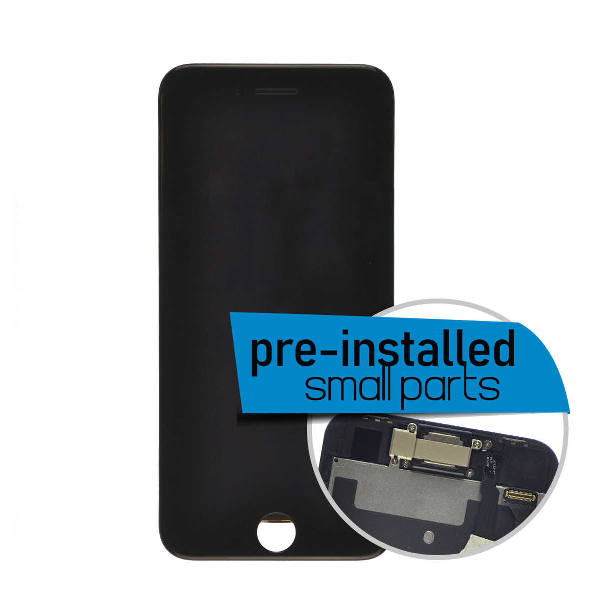 iPhone 8 LCD and Touch Screen with Small Parts